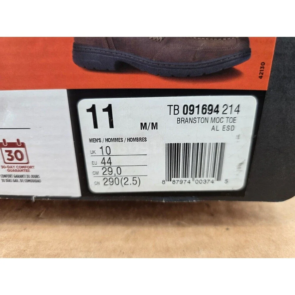 Timberland PRO Branston ESD Slip-On Alloy Safety Toe Work Shoes, Men's Size 11 M